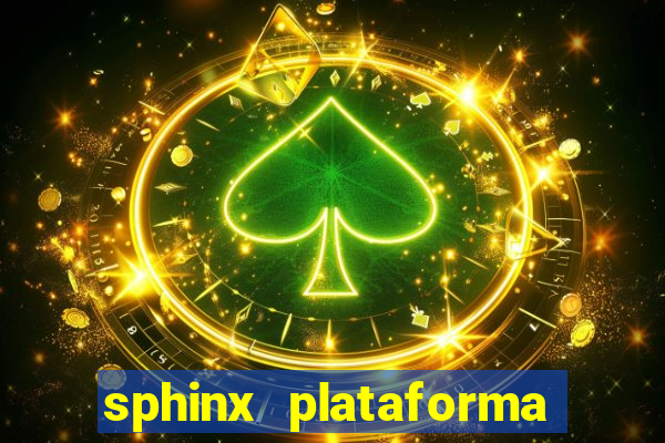 sphinx plataforma de jogos